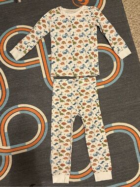 Kids Norani Dinosaur Print Pajama Set
